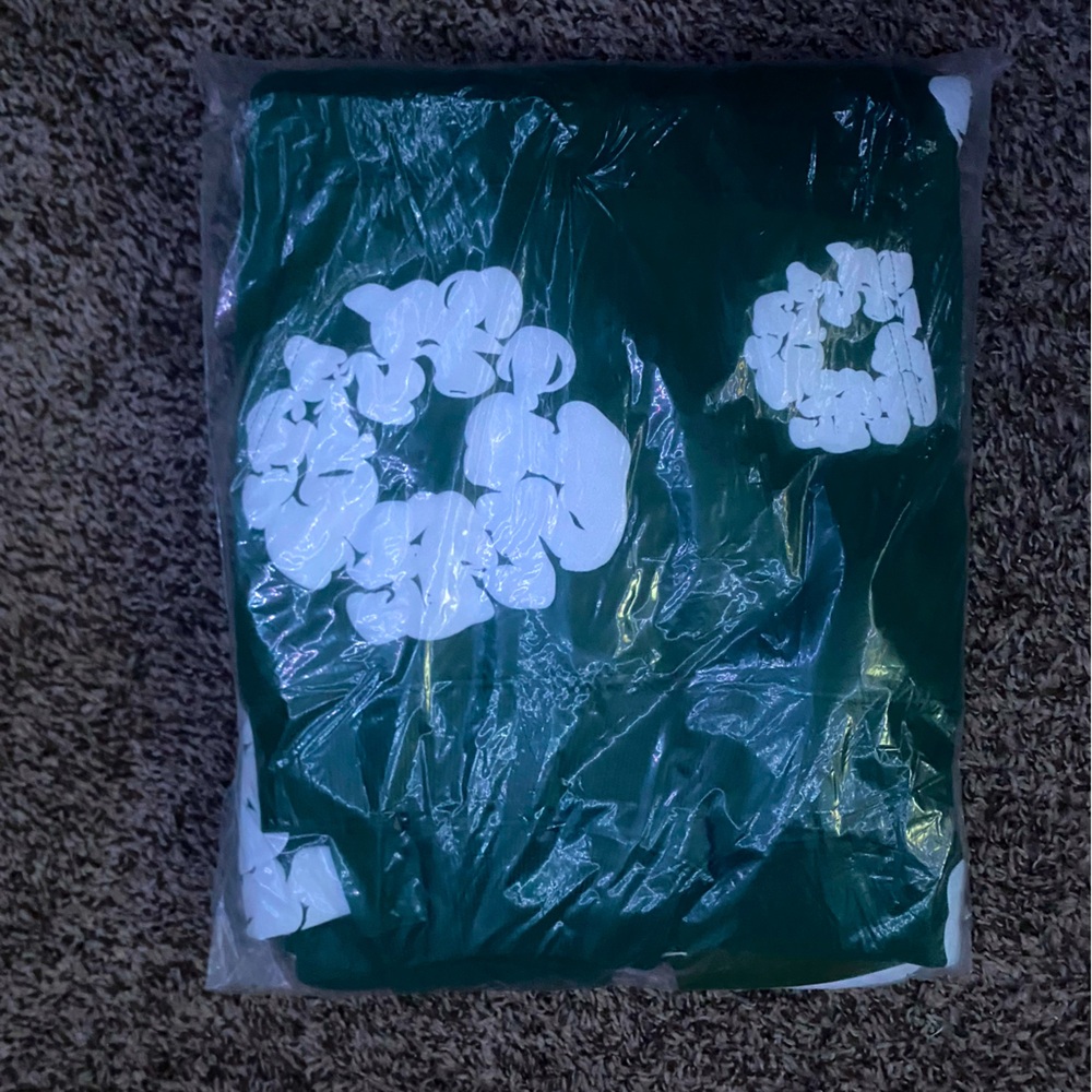 Green Denim Tears hoodie 
Very nice